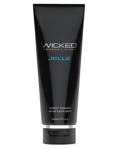 Wicked Jelle Waterbased Anal Gel 8oz