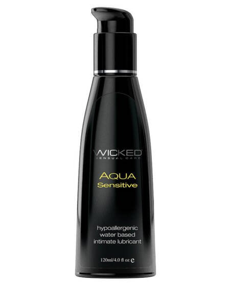 Wicked Aqua Sensitive Lube 4oz