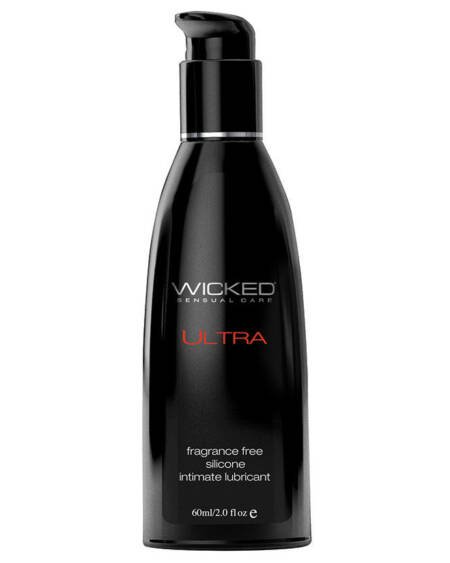 Wicked Ultra Silicone Lube Fragrance Free 2oz