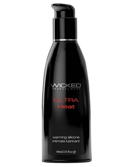 Wicked Ultra Heat Silicone Lube Warming 2oz