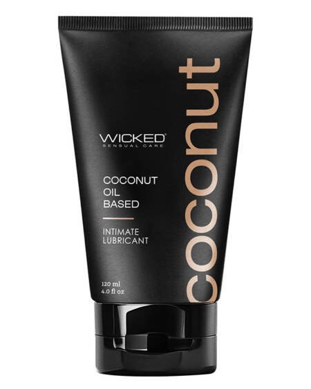 Wicked Sensual Care Coconut Oil Based Intimate Lubricant 4oz