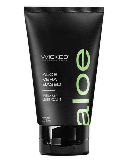 Wicked Sensual Care Aloe Vera Based Intimate Lubricant 4oz