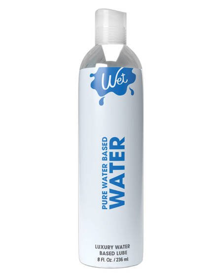 Wet Water Luxury Waterbased Lubricant 8oz