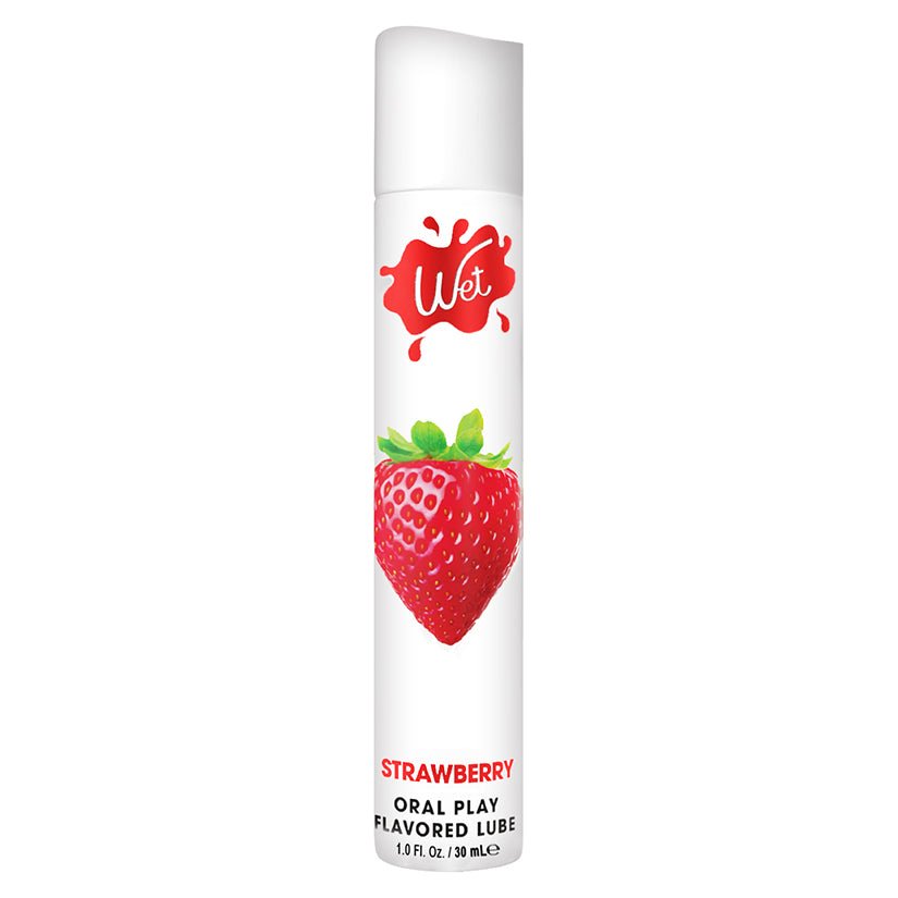 Wet Flavored Lubricant-Sexy Strawberry 1oz