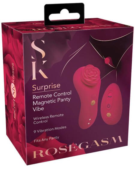 Secret Kisses Rosegasm Rose Surprise Panty Vibe