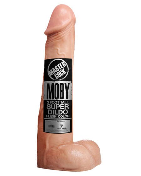 Moby Huge 3 Foot Tall Super Dildo - Flesh [DROP SHIP ONLY]