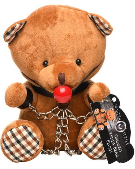 Master Series Gagged Teddy Bear Plush