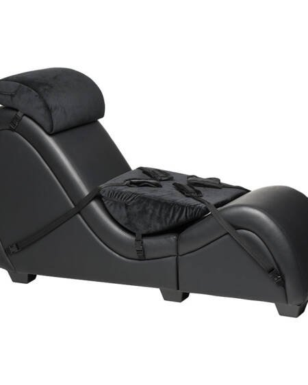 Kinky Couch Detachable Sex Chaise Lounge - Black [DROP SHIP ONLY]