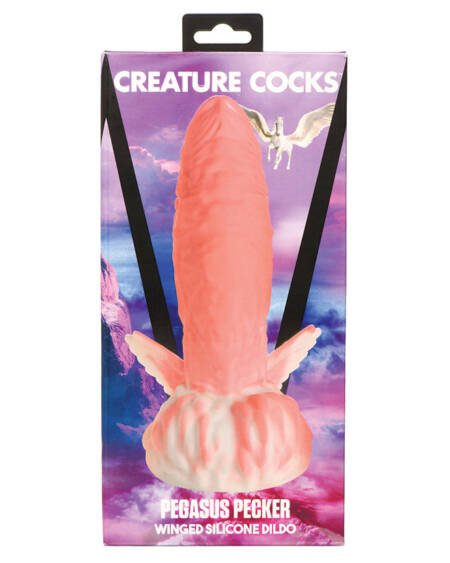 Creature Cocks Pegasus Pecker Winged Silicone Dildo