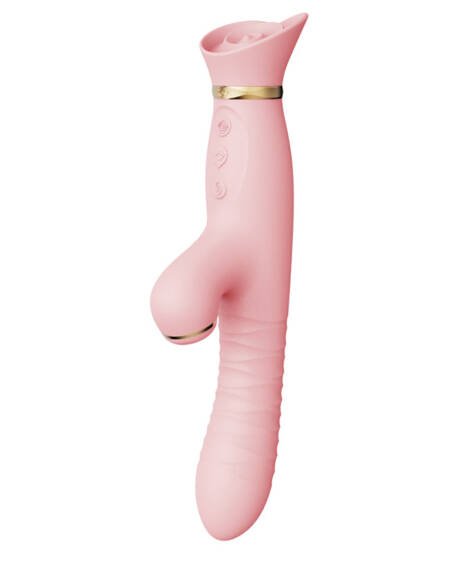 Zalo Rose Rabbit Thruster-Strawberry Pink